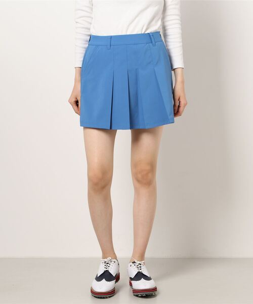 TOMMY HILFIGER GOLF（トミー ヒルフィガー ゴルフ）の「[トミー ヒルフィガー ゴルフ] レディース シグネチャーフラッグキュロット　 （その他パンツ・レディース・ホワイト/ブルー/ネイビー/レッド・M）」の4枚目の写真