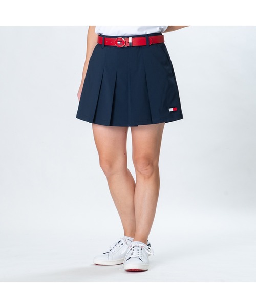 TOMMY HILFIGER GOLF（トミー ヒルフィガー ゴルフ）の「[トミー ヒルフィガー ゴルフ] レディース シグネチャーフラッグキュロット　 （その他パンツ・レディース・ホワイト/ブルー/ネイビー/レッド・M）」の21枚目の写真