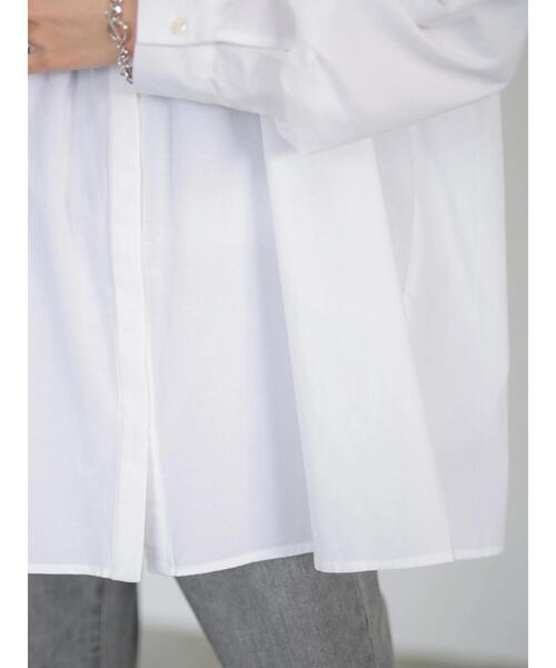 AMERICAN HOLIC（アメリカンホリック）の「スタンドフリルブラウス（シャツ/ブラウス・レディース・ブラック/オフホワイト/ストライプ・FREE）」の21枚目の写真