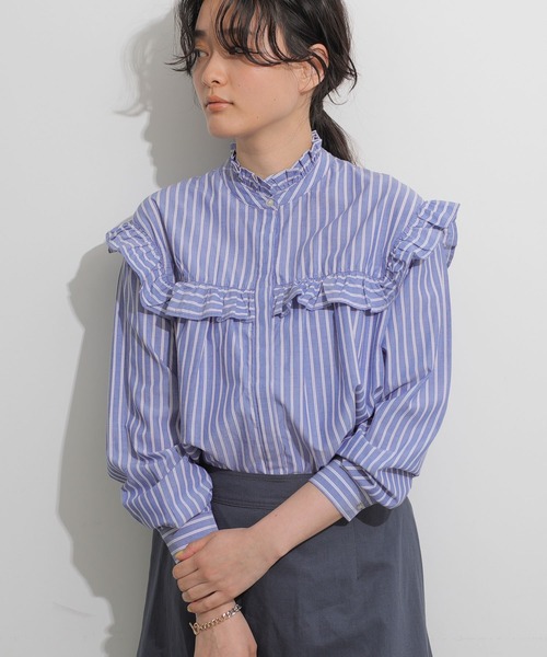 AMERICAN HOLIC（アメリカンホリック）の「スタンドフリルブラウス