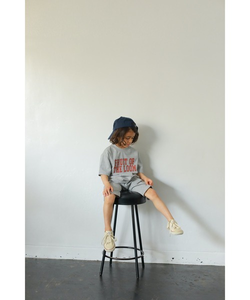 StompStamp(ストンプスタンプ)の「KIDS Set Up【AJUGA.×FRUIT OF THE LOOM】(その他トップス・キッズ・ネイビー/グレー・100cm/120cm/140cm)」の3枚目の写真