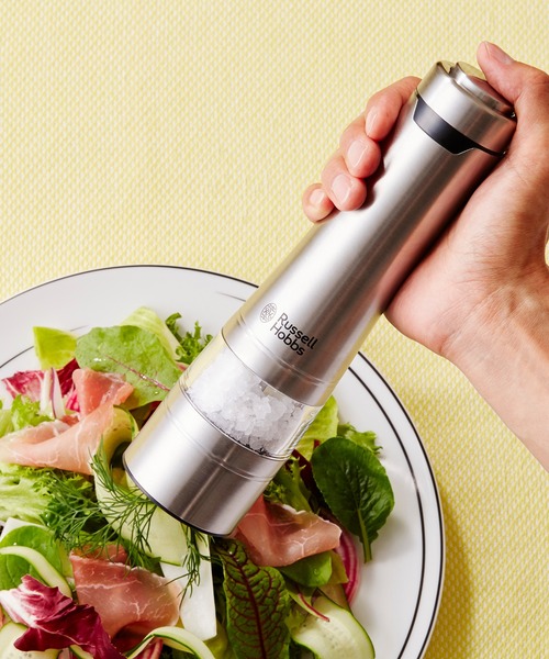 ラッセルホブス Russell Hobbs 電動ペッパーミル ソルト ペッパー 2本セット 生活家電 Brid ブリッド のファッション通販 Zozotown