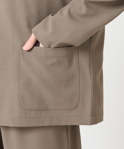 セール】【ジャケット+パンツ SET】リラックス セットアップ