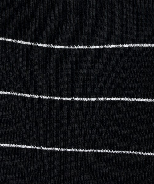 BEARDSLEY（ビアズリー）の「ニットタンク（Tシャツ/カットソー・レディース・ブラック/ホワイト・FREE）」の17枚目の写真