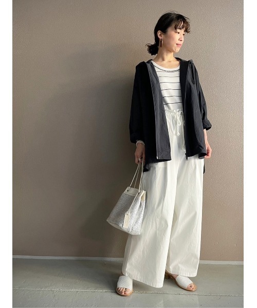 BEARDSLEY（ビアズリー）の「ニットタンク（Tシャツ/カットソー・レディース・ブラック/ホワイト・FREE）」の21枚目の写真