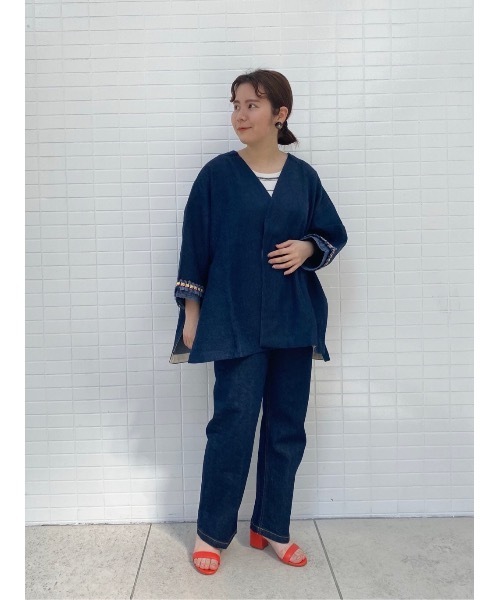 BEARDSLEY（ビアズリー）の「ニットタンク（Tシャツ/カットソー・レディース・ブラック/ホワイト・FREE）」の20枚目の写真