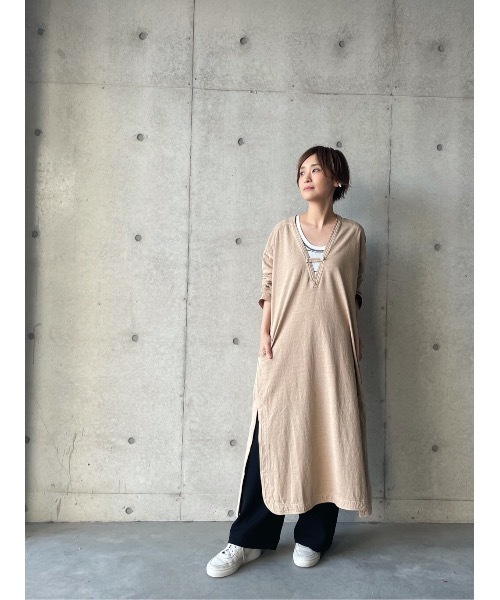 BEARDSLEY（ビアズリー）の「ニットタンク（Tシャツ/カットソー・レディース・ブラック/ホワイト・FREE）」の7枚目の写真