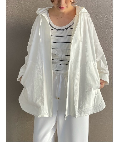 BEARDSLEY（ビアズリー）の「ニットタンク（Tシャツ/カットソー・レディース・ブラック/ホワイト・FREE）」の3枚目の写真