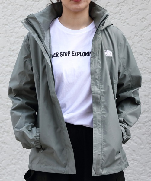 THE NORTH FACE(ザノースフェイス)の「THE NORTH FACE リゾルブジャケット(ナイロンジャケット・レディース・ブラック/グリーン系その他/グリーン系その他2/レッド・MEDIUM/X-LARGE/SMALL/LARGE)」の3枚目の写真