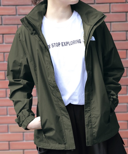 THE NORTH FACE(ザノースフェイス)の「THE NORTH FACE リゾルブジャケット(ナイロンジャケット・レディース・ブラック/グリーン系その他/グリーン系その他2/レッド・MEDIUM/X-LARGE/SMALL/LARGE)」の16枚目の写真