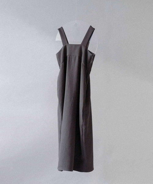 LAATO（ラート）の「SHOWER ONE-PIECE（ワンピース・レディース・ベージュ/チャコールグレー・FREE）」の20枚目の写真