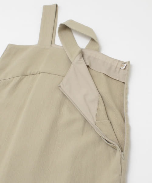 LAATO（ラート）の「SHOWER ONE-PIECE（ワンピース・レディース・ベージュ/チャコールグレー・FREE）」の19枚目の写真