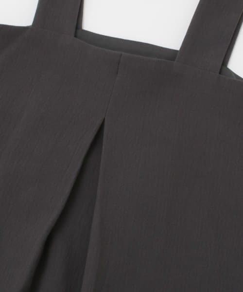 LAATO（ラート）の「SHOWER ONE-PIECE（ワンピース・レディース・ベージュ/チャコールグレー・FREE）」の6枚目の写真