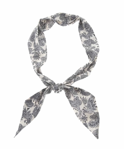 a.v.v（アーヴェヴェ）の「【ひんやり涼しい】アイススカーフ（バンダナ/スカーフ・レディース・アイボリー/ブラック/ベージュ・38）」の7枚目の写真