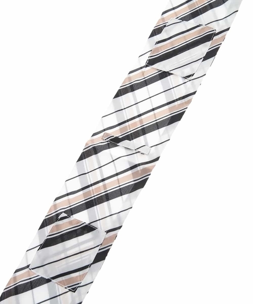 a.v.v（アーヴェヴェ）の「【ひんやり涼しい】アイススカーフ（バンダナ/スカーフ・レディース・アイボリー/ブラック/ベージュ・38）」の9枚目の写真