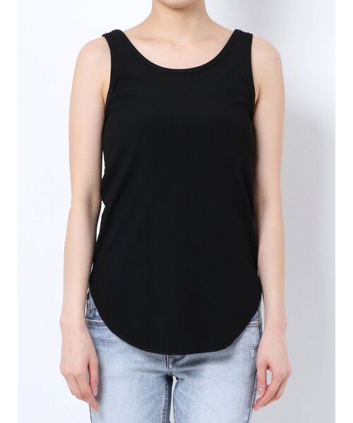 EMODA（エモダ）の「バックストラップタンクトップ（タンクトップ・レディース・ホワイト/ブラック/ブラウン・FREE）」の7枚目の写真