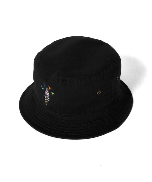 LFYT（エルエフワイティー）の「LFYT ラファイエット [Lafayette] - × ラブン [RABUNS] コラボ メルティング ミスタースナブ バケットハット [MELTING MR.SNUB BUCKET HAT]（ハット・メンズ・ブラック/グリーン/パープル/ホワイト・LARGE/MEDIUM）」の9枚目の写真