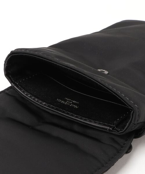 PELLE MORBIDA（ペッレモルビダ）の「コンパクトショルダーバッグ-HYDBA003（ボディバッグ/ウエストポーチ・メンズ・ブラック/チャコールグレー/ネイビー・FREE）」の18枚目の写真