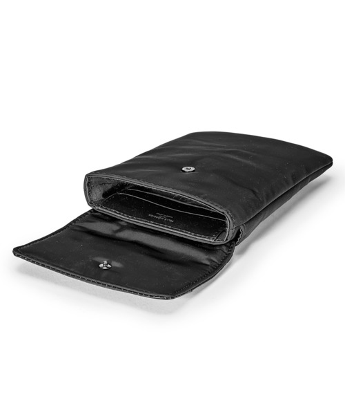 PELLE MORBIDA（ペッレモルビダ）の「コンパクトショルダーバッグ-HYDBA003（ボディバッグ/ウエストポーチ・メンズ・ブラック/チャコールグレー/ネイビー・FREE）」の6枚目の写真