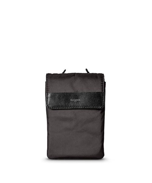 PELLE MORBIDA（ペッレモルビダ）の「コンパクトショルダーバッグ-HYDBA003（ボディバッグ/ウエストポーチ・メンズ・ブラック/チャコールグレー/ネイビー・FREE）」の11枚目の写真