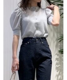 SNIDEL | スパークルシアーハーフスリーブカーディガン(カーディガン/ボレロ)