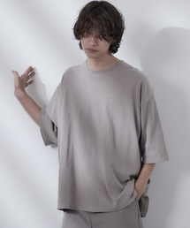 スモーキートーン コットンルーズ Tシャツ