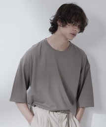スモーキートーン コットンルーズ Tシャツ