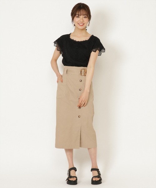 WILLSELECTION（ウィルセレクション）の「レースＭＩＸブラウス（シャツ/ブラウス・レディース・ブラック/オフホワイト/ピンク・MEDIUM）」の19枚目の写真