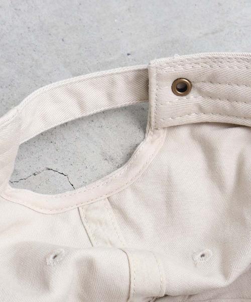 I am I in fact...（アイアムアイインファクト）の「achoo!  ワッペンキャップ（キャップ・レディース・ブラック/サックスブルー/キナリ・FREE）」の11枚目の写真