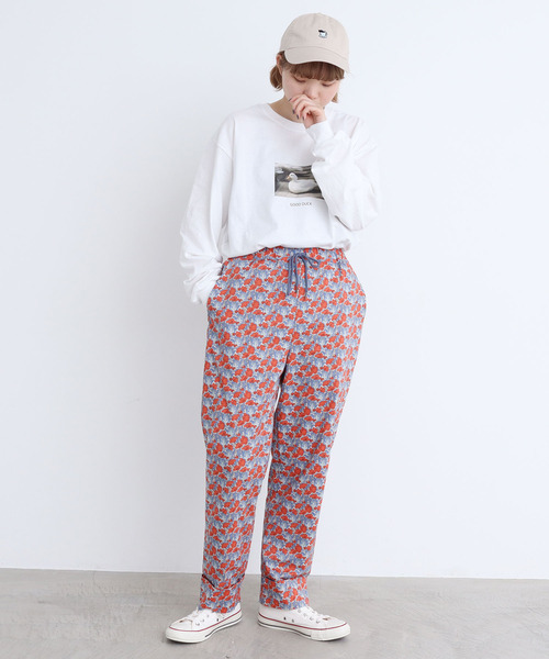 I am I in fact...（アイアムアイインファクト）の「achoo!  ワッペンキャップ（キャップ・レディース・ブラック/サックスブルー/キナリ・FREE）」の5枚目の写真