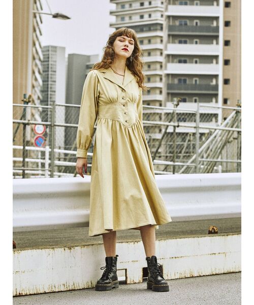 セール ブランド古着 シャツワンピース シャツワンピース Jouetie ジュエティ のファッション通販 Zozoused