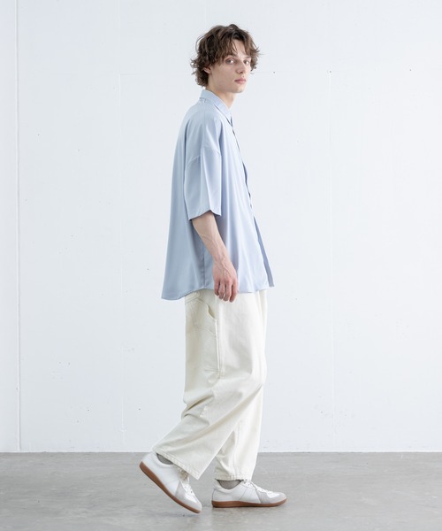 EDDEN ELLEN(エデンエレン)の「バルーンデニムパンツ(デニムパンツ・メンズ・オフホワイト/インディゴブルー・SMALL/MEDIUM/LARGE/X-SMALL)」の4枚目の写真