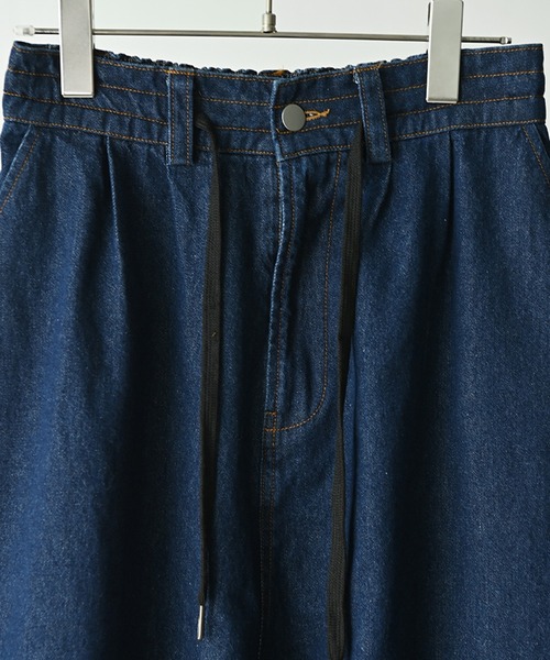 EDDEN ELLEN(エデンエレン)の「バルーンデニムパンツ(デニムパンツ・メンズ・オフホワイト/インディゴブルー・SMALL/MEDIUM/LARGE/X-SMALL)」の8枚目の写真