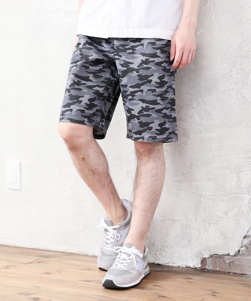 TopIsm（トップイズム）の「無地総柄シェフショーツ（その他パンツ・メンズ・ブラック/ベージュ/オフホワイト/ブルー/その他/カモフラージュ/マスタード/レオパード/パープル/ネイビー/グレー系カモフラージュ/アニマル/ブラック系その他・LL/M/L）」の2枚目の写真