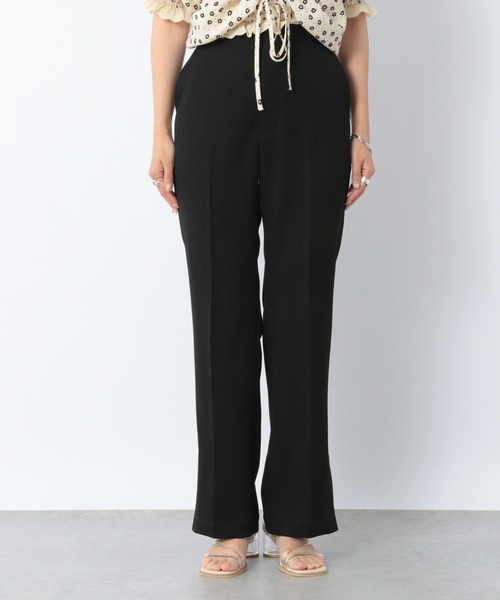 Heather（ヘザー）の「スリムフィットストレートパンツ　959875（スラックス・レディース・ブラック/グリーン/テラコッタ/イエロー/レッド・S/M/L/XS）」の6枚目の写真