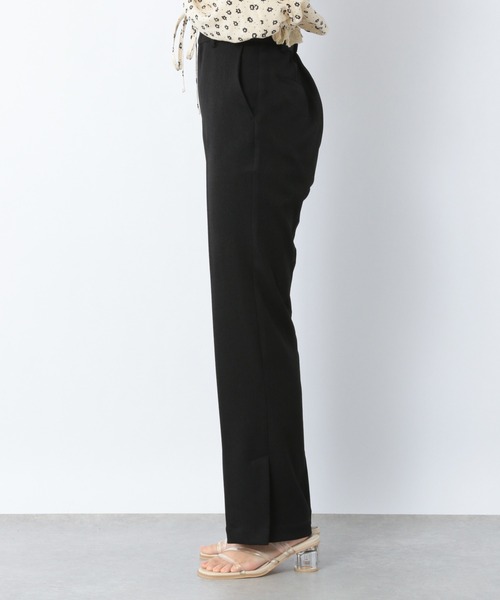 Heather（ヘザー）の「スリムフィットストレートパンツ　959875（スラックス・レディース・ブラック/グリーン/テラコッタ/イエロー/レッド・S/M/L/XS）」の7枚目の写真