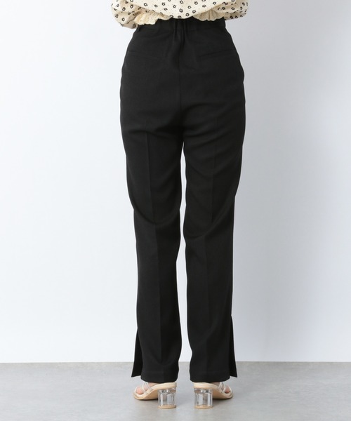 Heather（ヘザー）の「スリムフィットストレートパンツ　959875（スラックス・レディース・ブラック/グリーン/テラコッタ/イエロー/レッド・S/M/L/XS）」の8枚目の写真