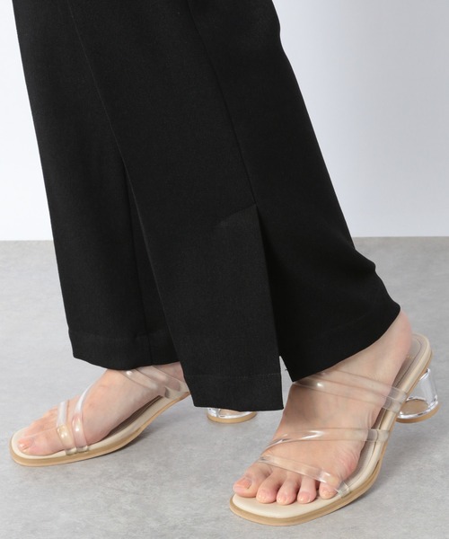 Heather（ヘザー）の「スリムフィットストレートパンツ　959875（スラックス・レディース・ブラック/グリーン/テラコッタ/イエロー/レッド・S/M/L/XS）」の11枚目の写真