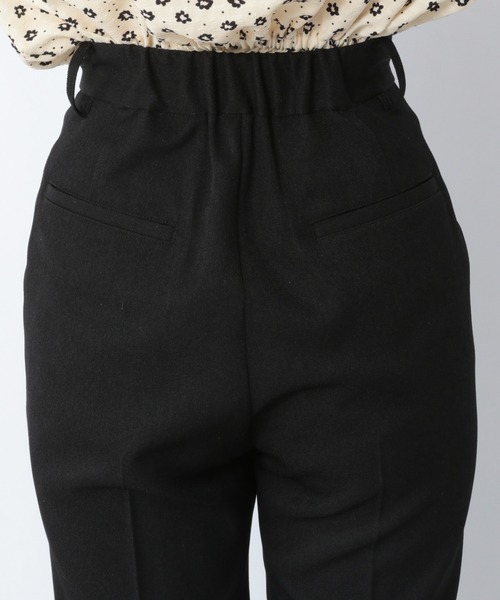 Heather（ヘザー）の「スリムフィットストレートパンツ　959875（スラックス・レディース・ブラック/グリーン/テラコッタ/イエロー/レッド・S/M/L/XS）」の13枚目の写真