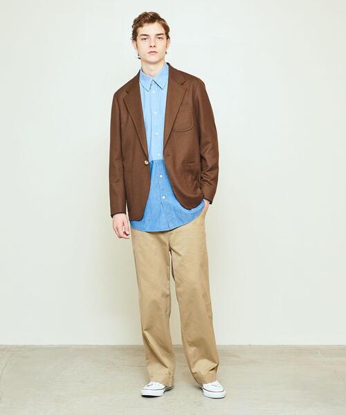 UNITED ARROWS & SONS(ユナイテッドアローズアンドサンズ)の「<UNITED ARROWS & SONS> PLAIN BLAZER/ブレザー†(テーラードジャケット・メンズ・ダークグリーン/ネイビー/ブラウン・S/M/L/XL)」の20枚目の写真