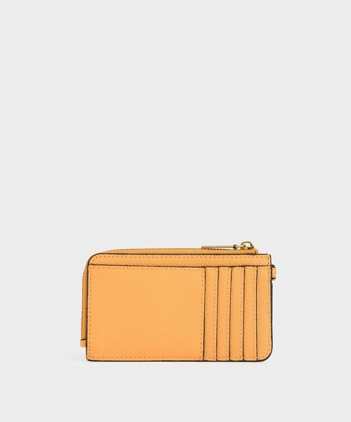 CHARLES & KEITH(チャールズ & キース)の「マルチスロット ジップアラウンドカードホルダー / Multi-Slot Zip-Around Card Holder(カードケース・レディース・ブラック/クリーム/ダークグリーン/マスタード・XXS)」の4枚目の写真