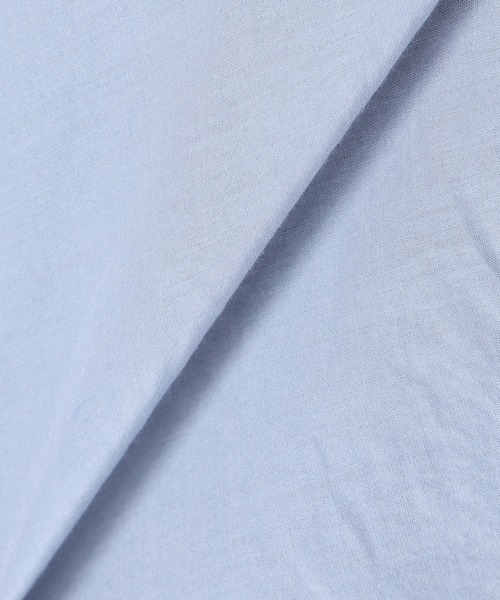 SLOBE IENA（スローブイエナ）の「ラッフルカラーブラウス【手洗い可能】◆（シャツ/ブラウス・レディース・ホワイト/ナチュラル/サックスブルー・FREE）」の7枚目の写真