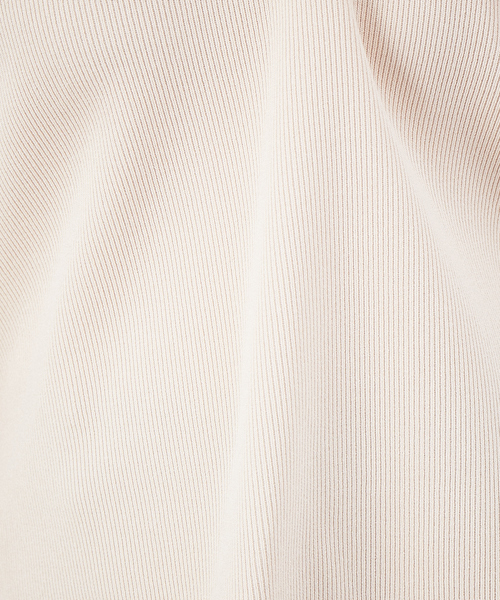 qualite（カリテ）の「ウォッシャブルクルーネックニットT（ニット/セーター・レディース・ダークブラウン/レッド/アイボリー・フリー）」の9枚目の写真