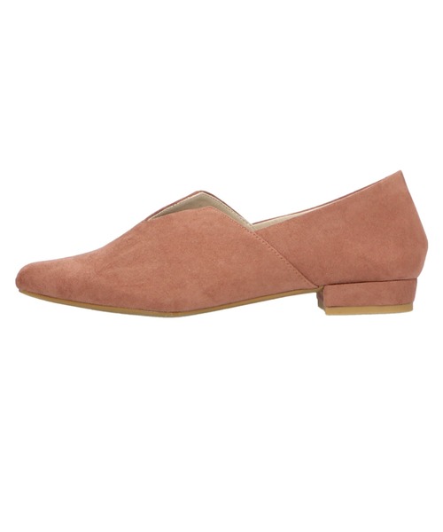 WA ORiental TRaffic（ダブルエーオリエンタルトラフィック）の「Uカットポインテッドトゥバブーシュ/12305（パンプス・レディース・ブラック/ベージュ/ピンク・LL/S/M/L/SS/3L）」の11枚目の写真