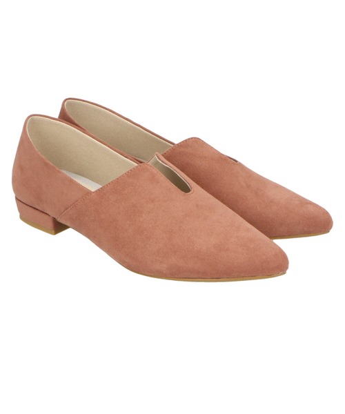 WA ORiental TRaffic（ダブルエーオリエンタルトラフィック）の「Uカットポインテッドトゥバブーシュ/12305（パンプス・レディース・ブラック/ベージュ/ピンク・LL/S/M/L/SS/3L）」の15枚目の写真