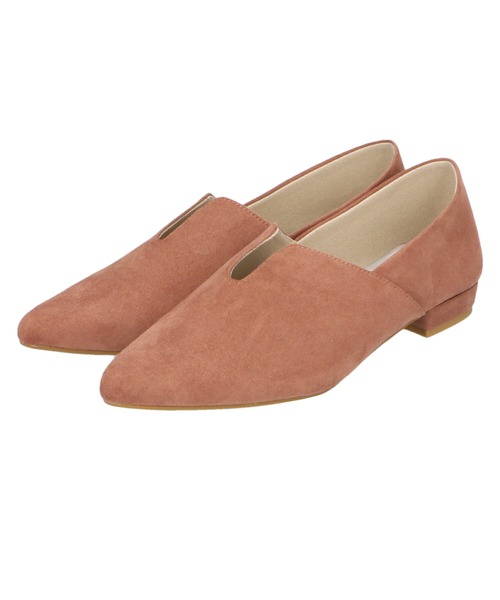 WA ORiental TRaffic（ダブルエーオリエンタルトラフィック）の「Uカットポインテッドトゥバブーシュ/12305（パンプス・レディース・ブラック/ベージュ/ピンク・LL/S/M/L/SS/3L）」の8枚目の写真