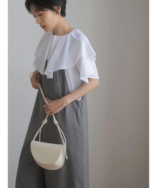 AMERICAN HOLIC(アメリカンホリック)の「フリル衿フレアブラウス(シャツ/ブラウス・レディース・サックスブルー/オフホワイト・FREE)」の15枚目の写真