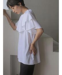 AMERICAN HOLIC | フリル衿フレアブラウス(シャツ/ブラウス)