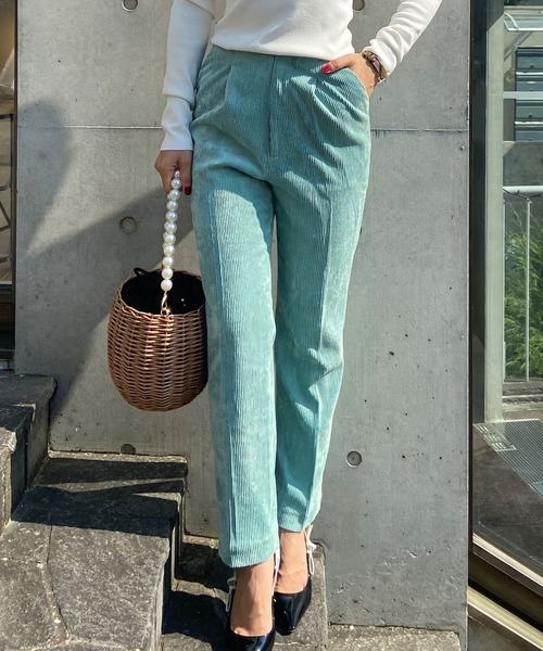美脚ストレートコーデュロイパンツ（その他パンツ）｜JENNE