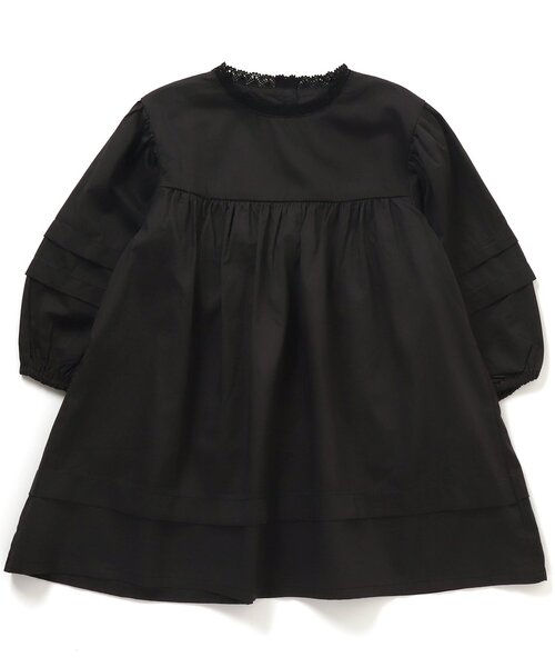 BREEZE（ブリーズ）の「袖ボリュームワンピース（ワンピース・キッズ・ブラック/ブラウン/チェック・100/110/80/140/120/130/90）」の17枚目の写真